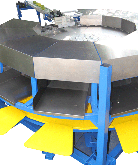 سورتر میوه‌های کروی شکل-فای φ